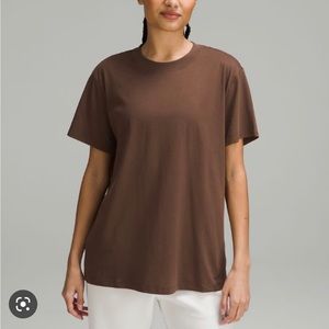 NWT Lululemon All Yours Tee in Java